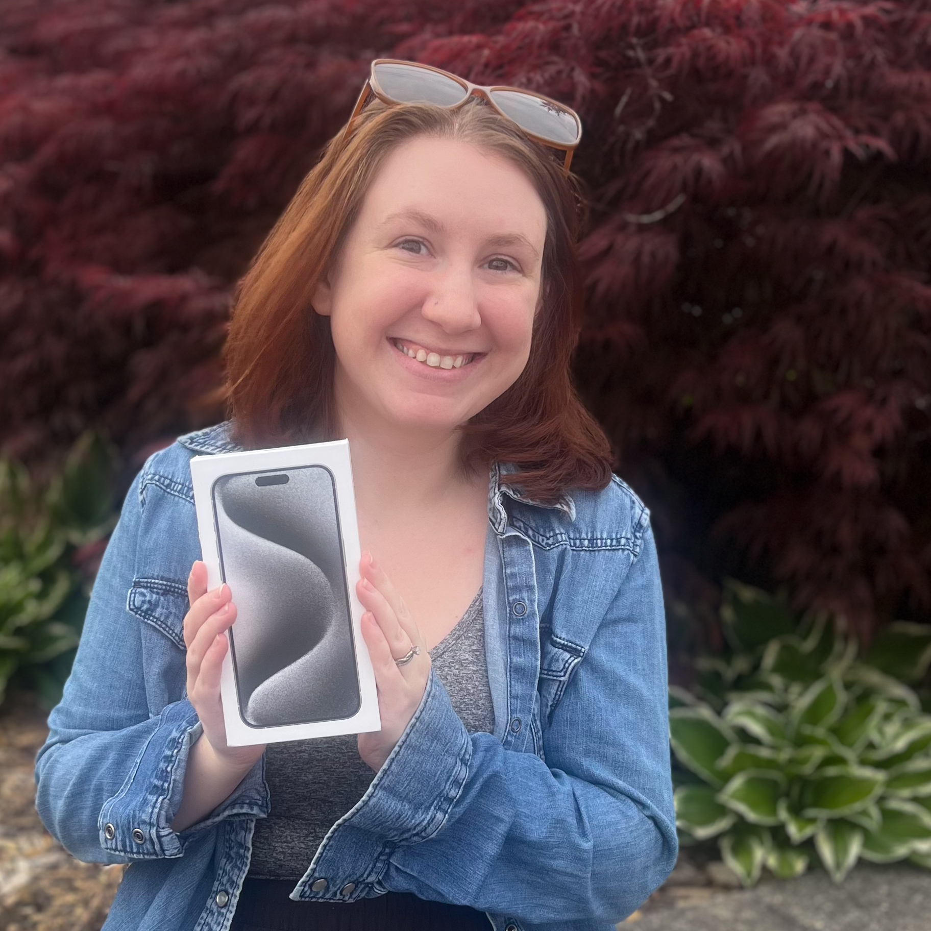 Kelly C - iphone 15 Pro Max winner - 2024