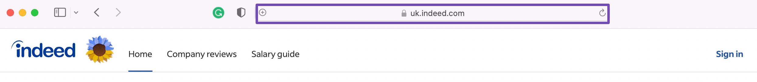 Subdomain example