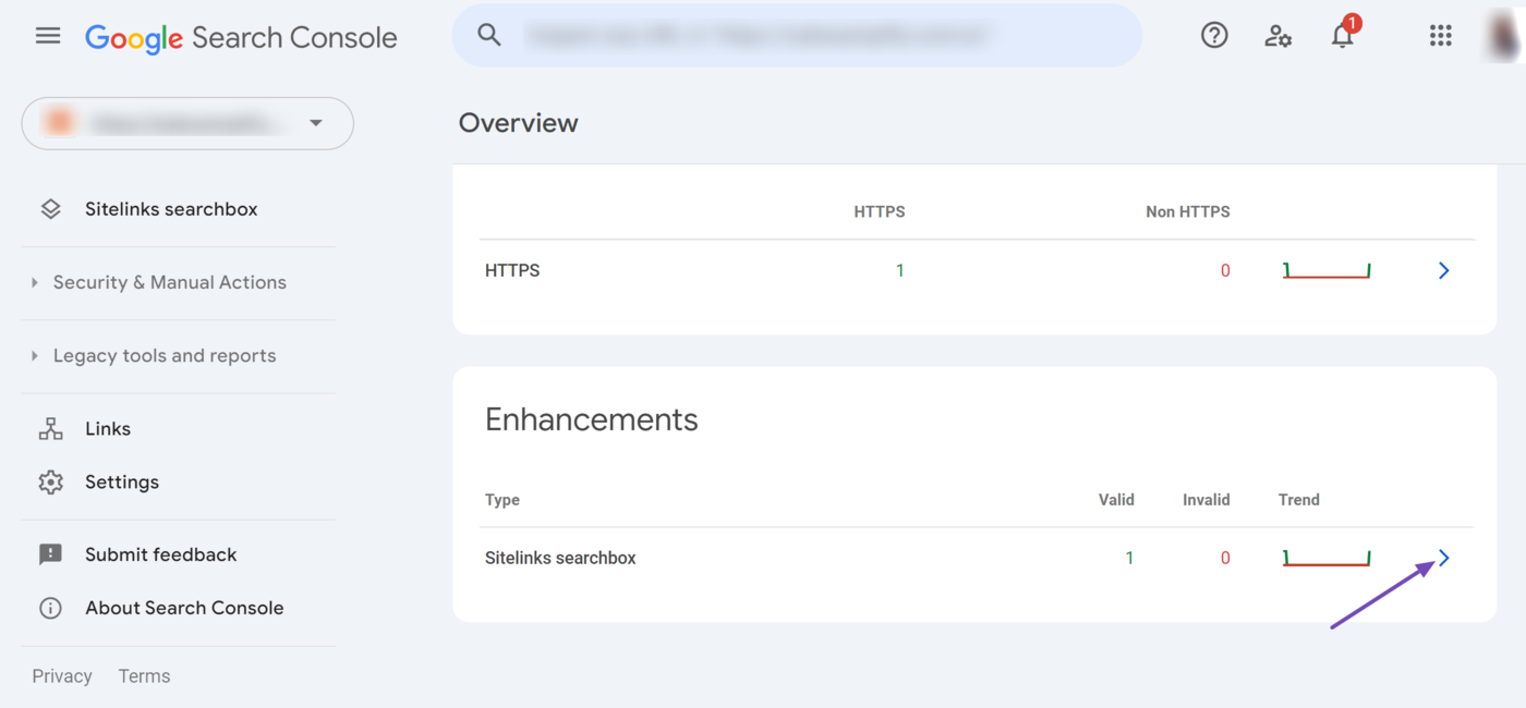 Overview of the Enhancement section