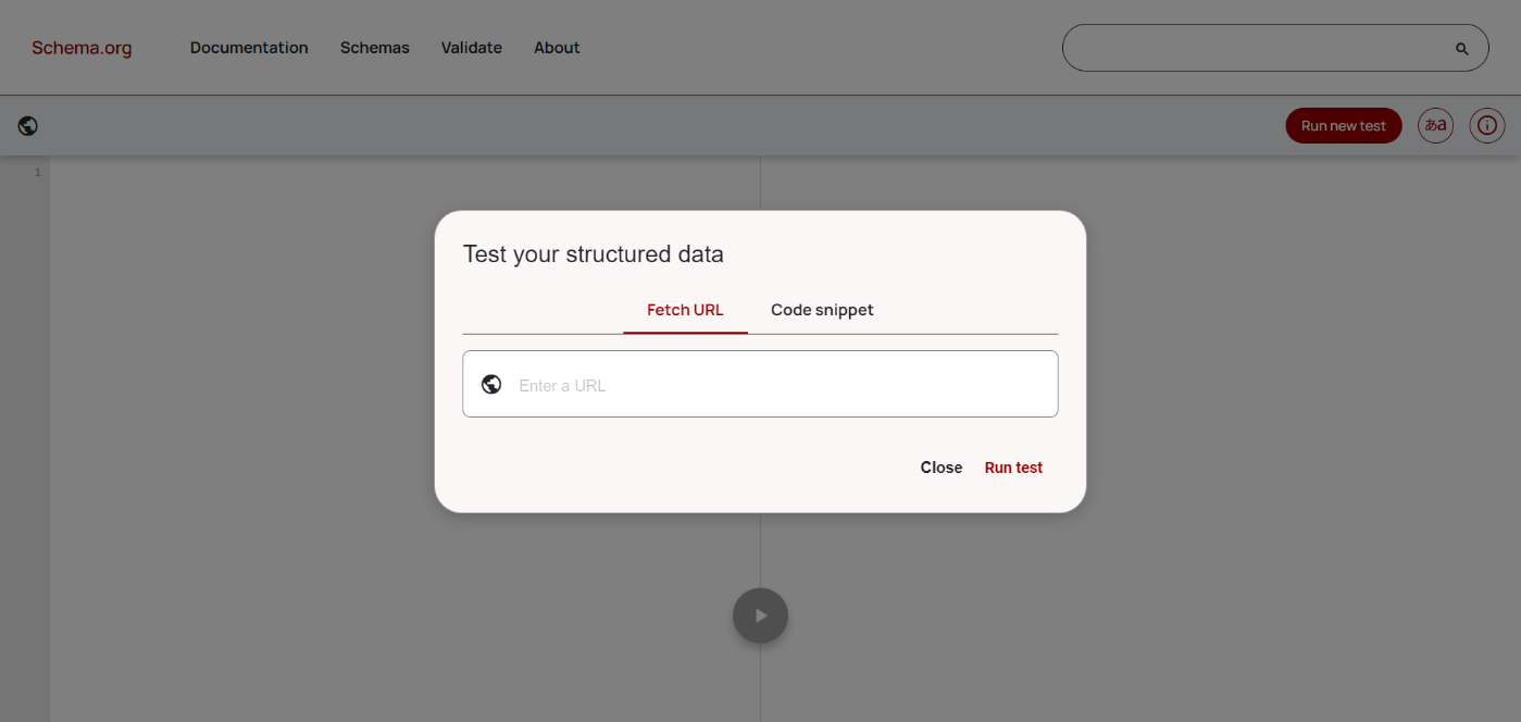 Schema Markup Validator